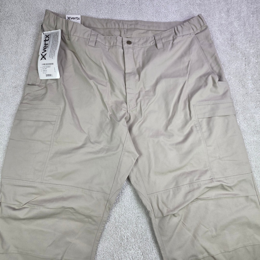 Vertx Original‎ Tactical Cargo Pants VTX1000KH Khaki Mens Size 46 UNF NWT READ